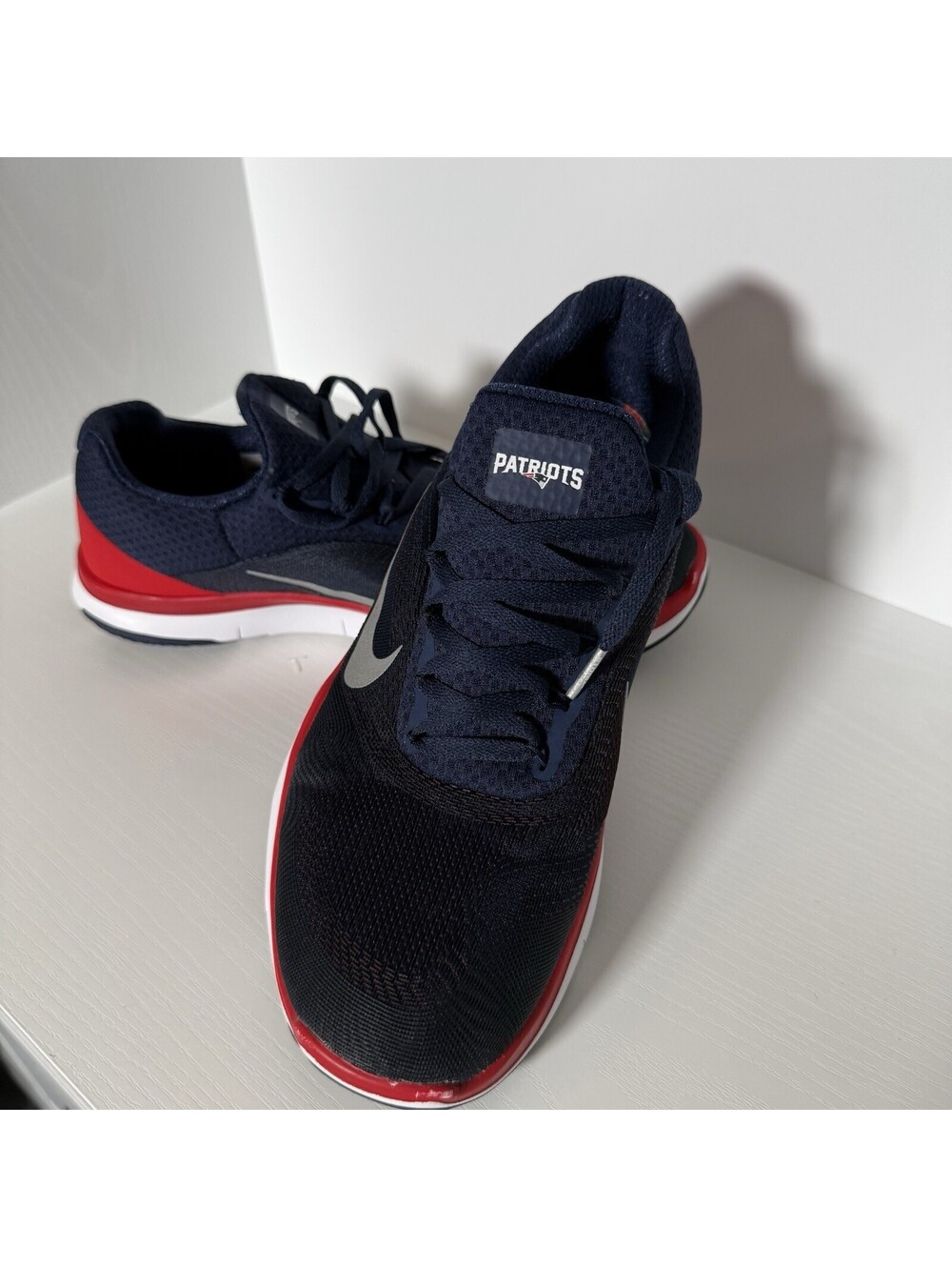 Nike Free TR New England Patriots NFL Training Shoes Navy Red Men’s 9.5
